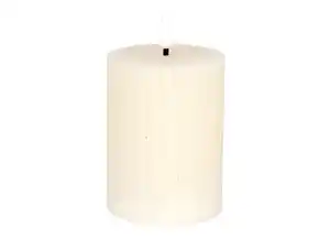 LED-Kerze mit Timerfunktion und Flackerlicht