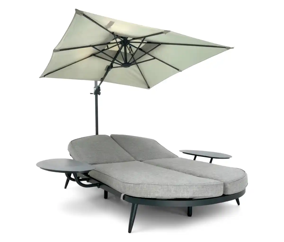 Bild 1 von Leco Sonnenliege mit Ampelschirm