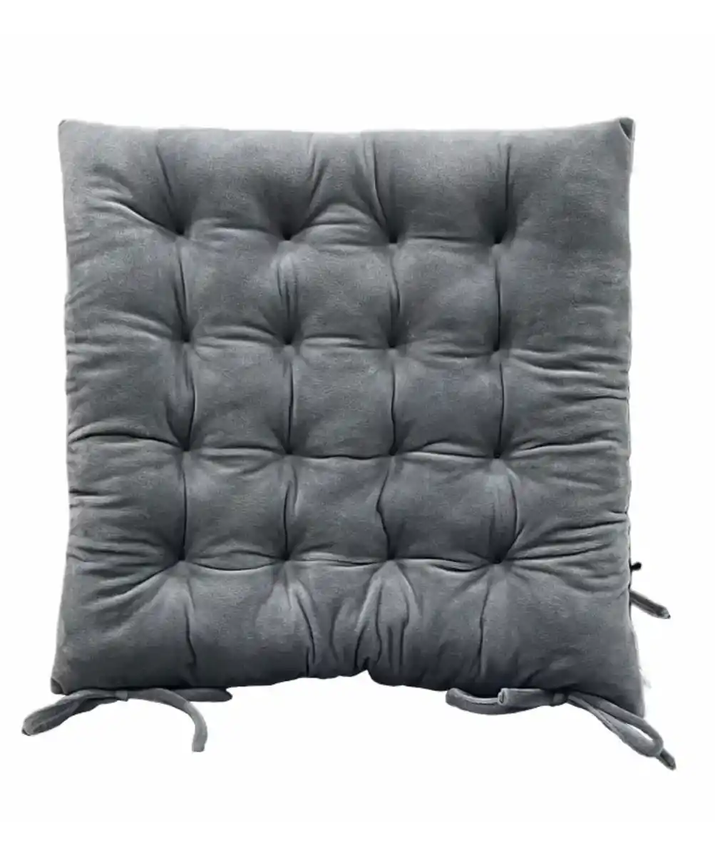 Bild 1 von Sitzkissen mit Steppung, dunkelgrau