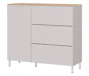 Kommode »Savoca«, Kaschmir/Eiche