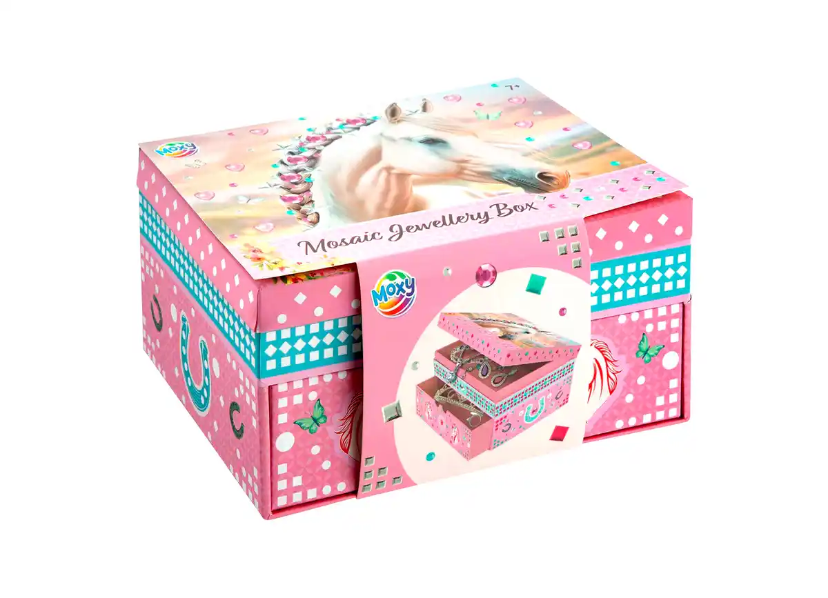 Bild 1 von Mosaik-Schmuckkästchen 2 ausziehbare Schubladen