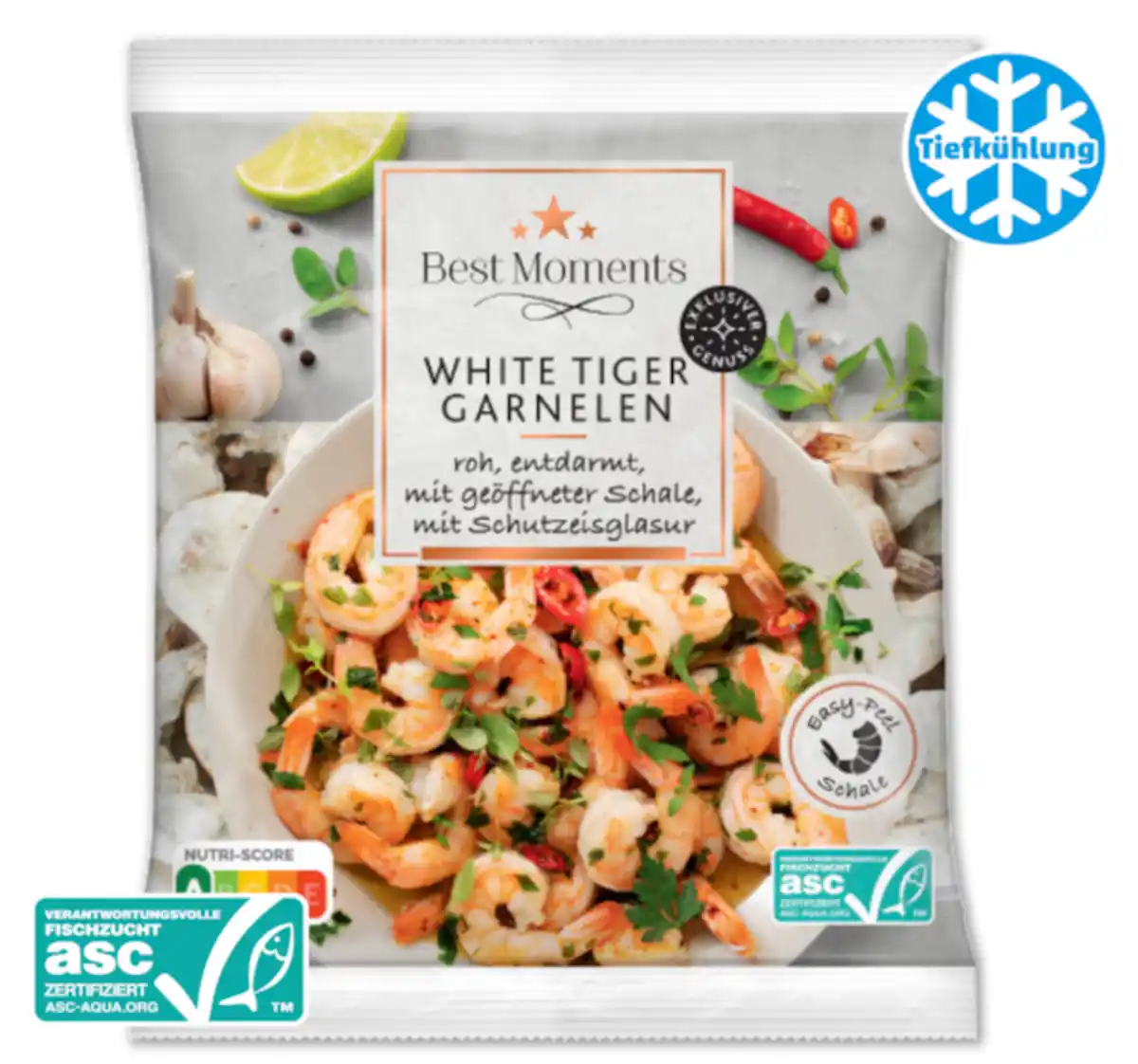 Bild 1 von BEST MOMENTS White Tiger Garnelen*