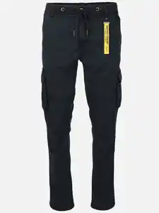 Herren Cargohose mit Komfortbund Blau