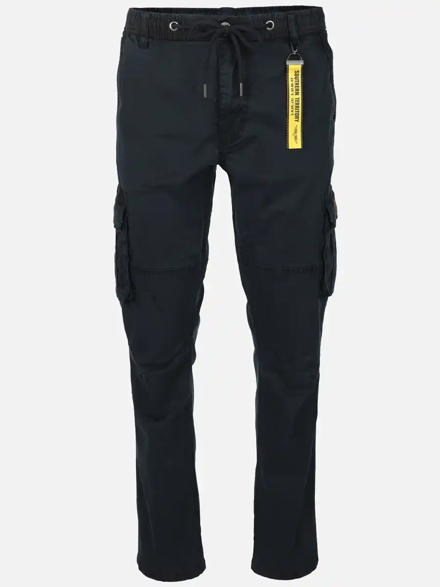 Bild 1 von Herren Cargohose mit Komfortbund Blau