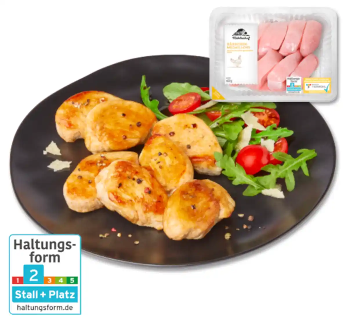 Bild 1 von MÜHLENHOF Frische Hähnchen-Medaillons