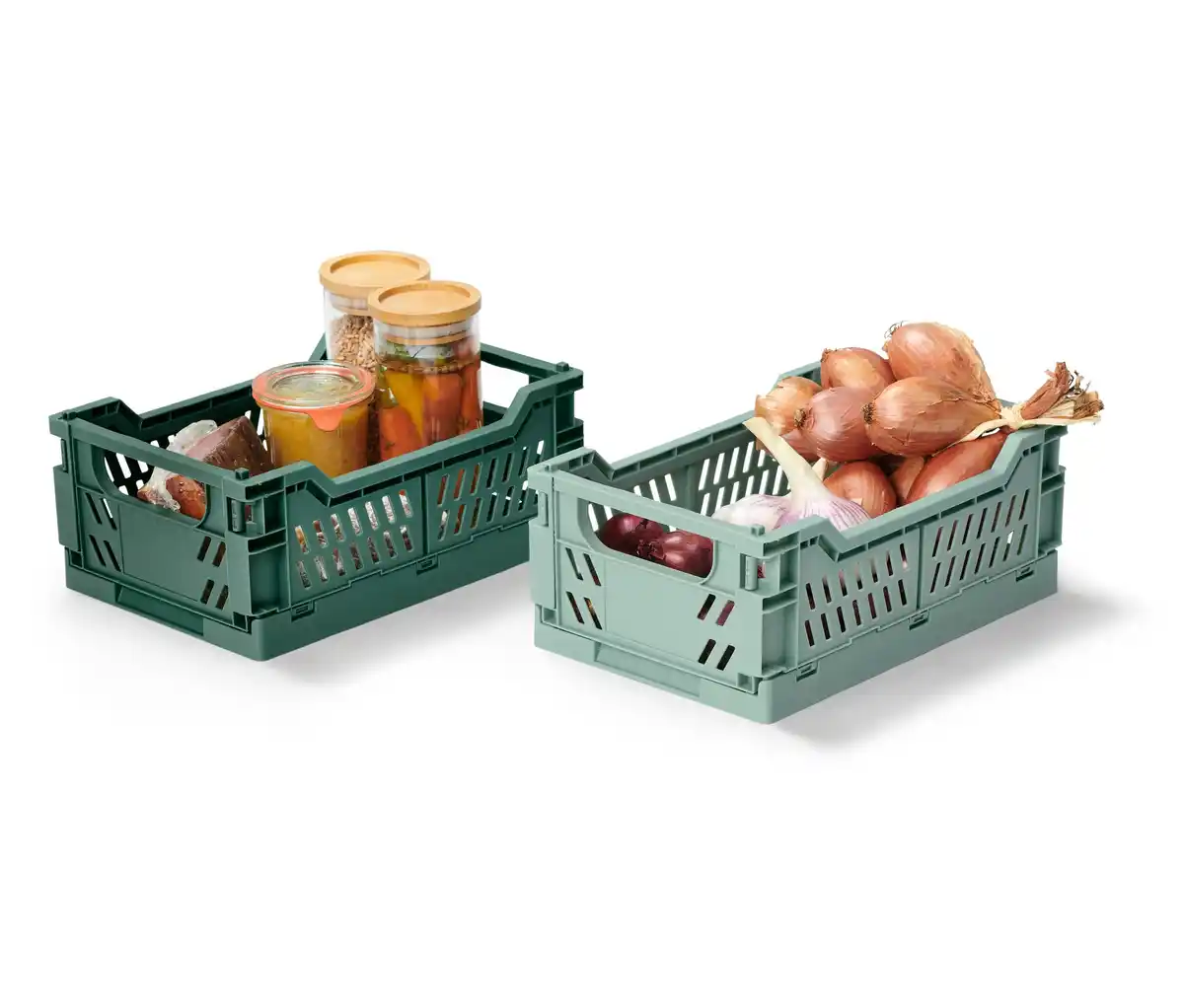 Bild 1 von 2 klappbare Ordnungskisten