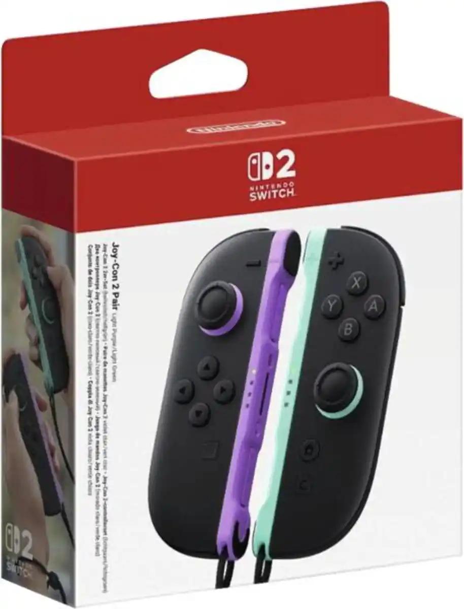 Bild 1 von EPE Joy-Con 2 2er-Set (hellviolett/hellgrün) (Switch 2)
