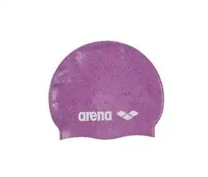 arena Kinder-Badekappe Junior Silikon, rosa