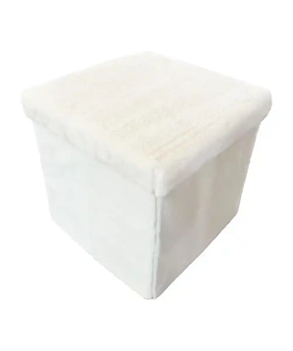 Bild 1 von Sitzhocker mit Aufbewahrungsfunktion, creme