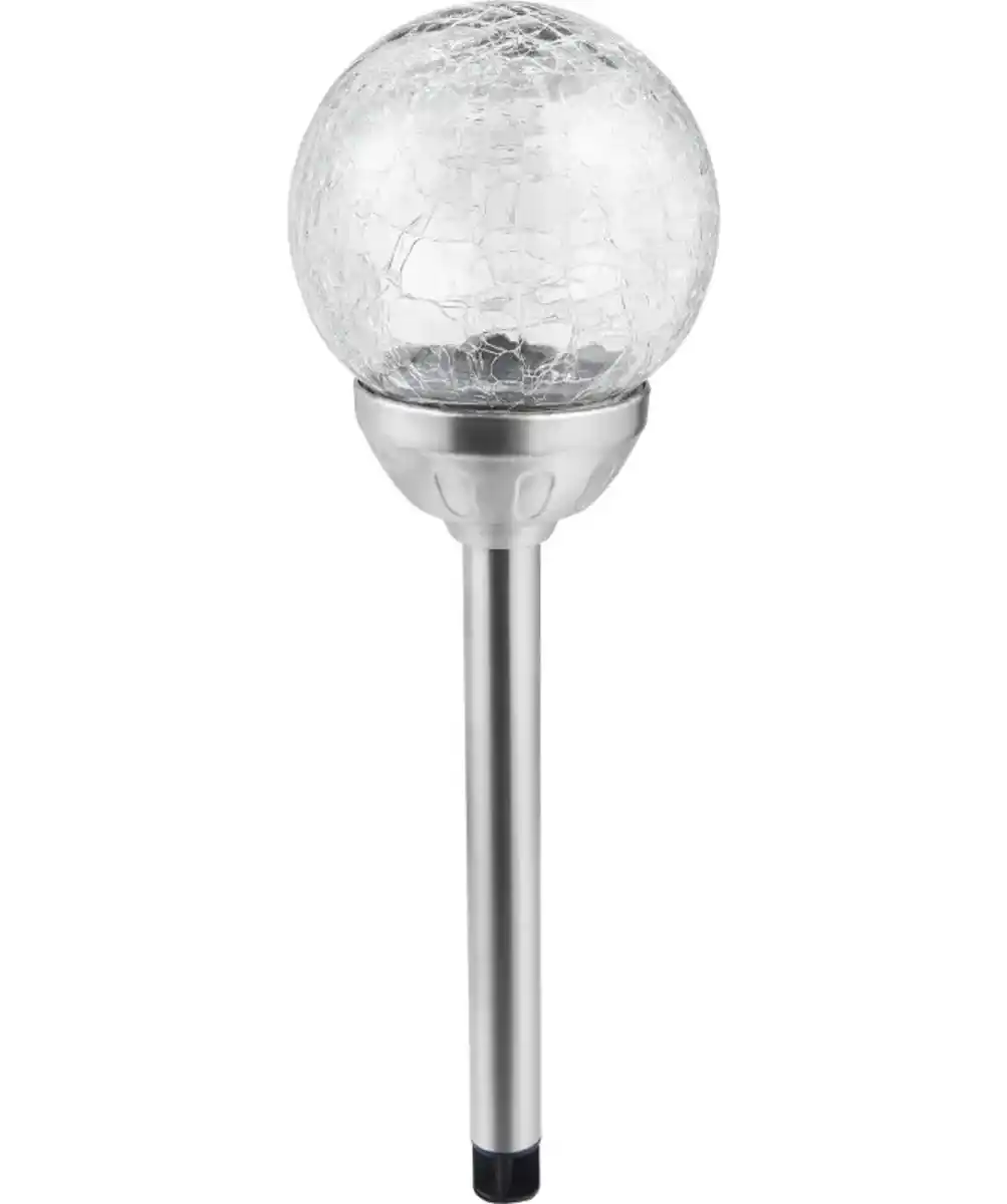 Bild 1 von Solarleuchte Bruchglas, silber