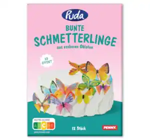 PUDA Dekorschmetterlinge*