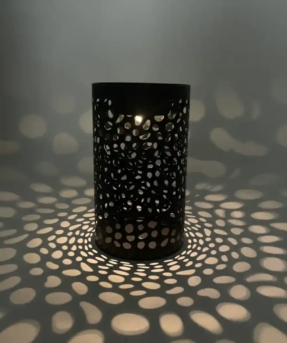 Bild 1 von Solarleuchte Zylinder, schwarz