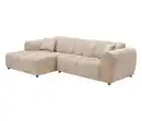 Bild 1 von Longchair links mit Sofa 2-Sitzer rechts »Loftwave«, beige