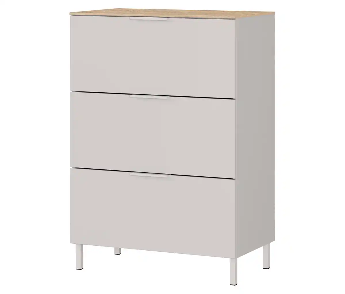 Bild 1 von Kommode »Savoca«, klein, Kaschmir/Eiche