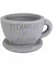 Bild 1 von Pflanztopf Tasse, grau