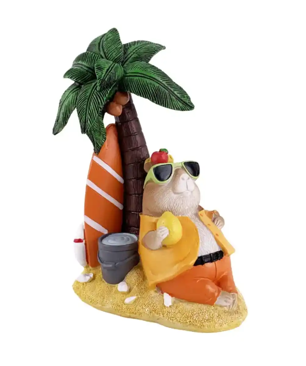 Bild 1 von Gartenfigur Capybara, bunt