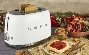 smeg Toaster TSF01WHEU