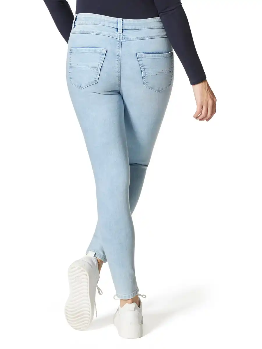 Bild 2 von Damen Jeans Skinny Fit Blau