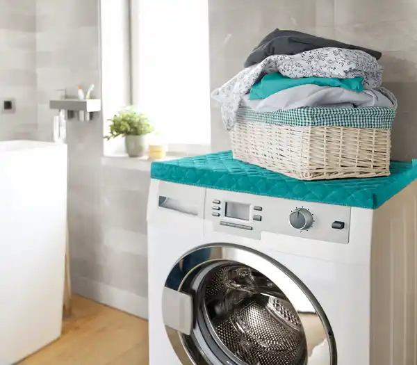 Bild 2 von IDEENWELT Waschmaschinenbezug türkis