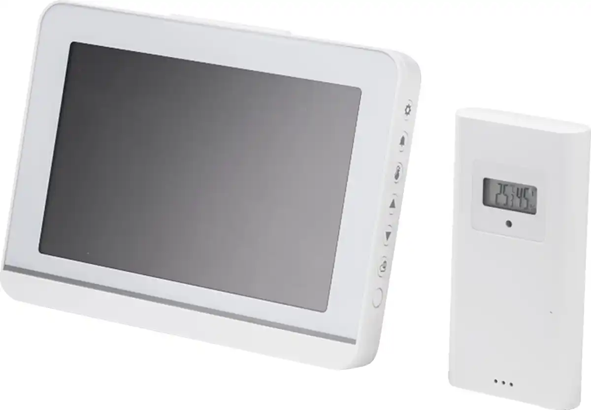 Bild 2 von IDEENWELT Funk-Wetterstation weiß