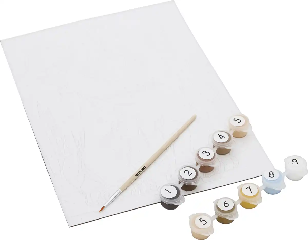 Bild 2 von IDEENWELT Malen nach Zahlen - Löwe