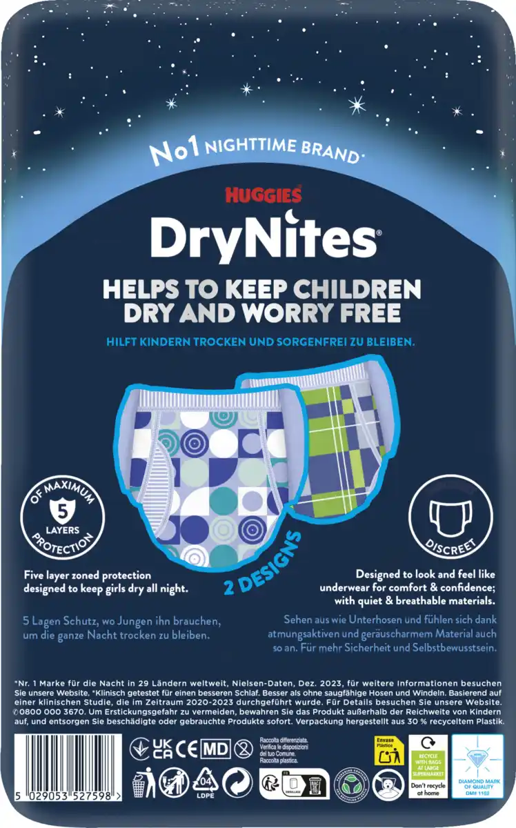 Bild 2 von Drynites Pyjama Pants "Boys"