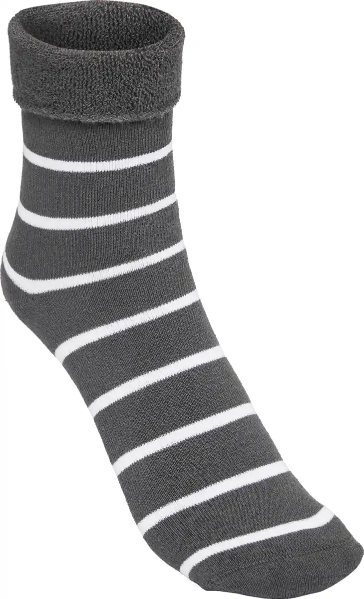 Bild 1 von IDEENWELT Kuschelsocken 2er Set beere/grau Gr. 35/38