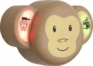 IDEENWELT Zahnputz- und Handwaschtimer Affe