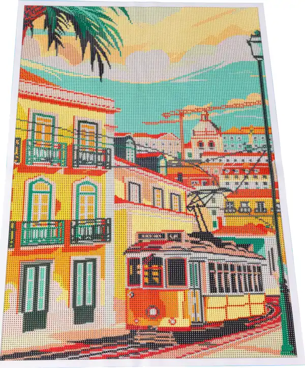 Bild 3 von IDEENWELT Diamond Painting Set Lissabon