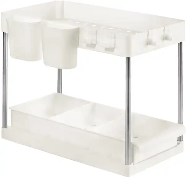 Bild 3 von IDEENWELT Spülschrank-Organizer weiß