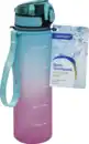 Bild 1 von IDEENWELT Sporttrinkflasche 600 ml türkis pink