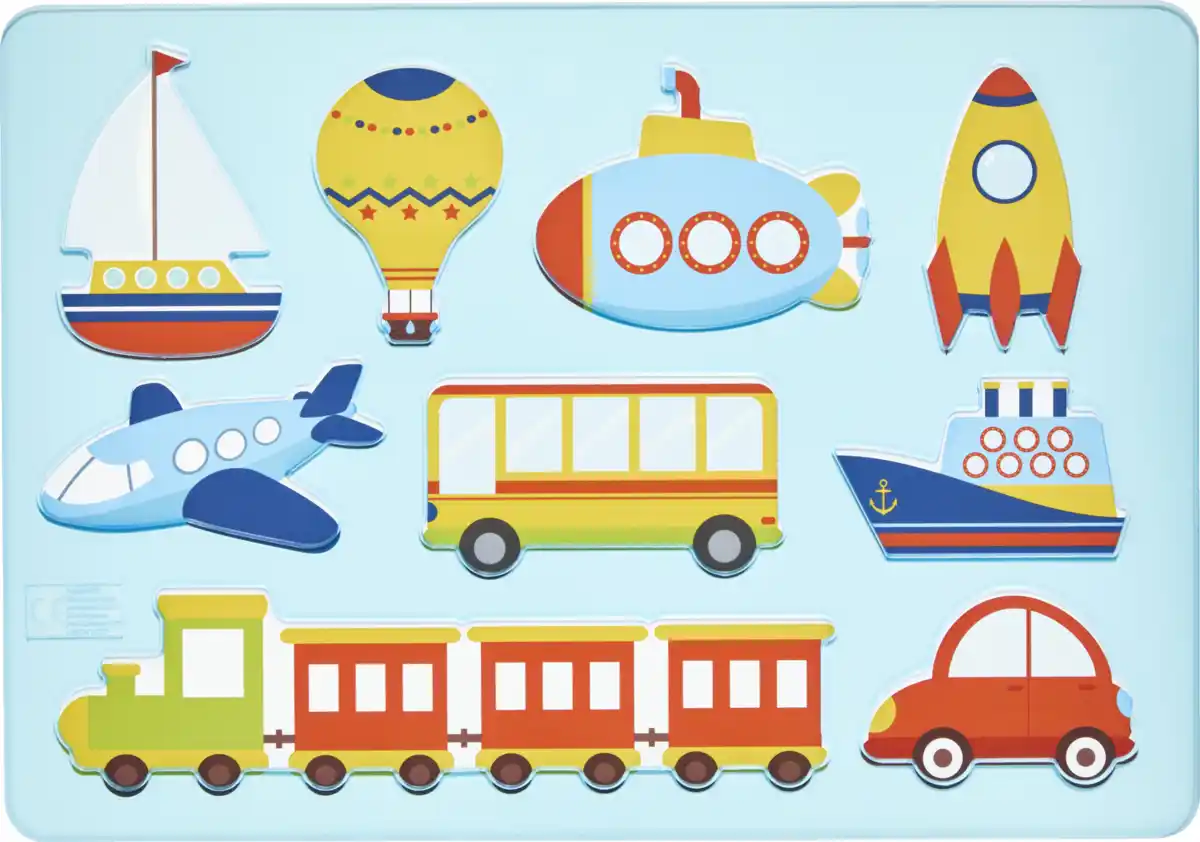 Bild 2 von IDEENWELT Schablonen-Set Fahrzeuge