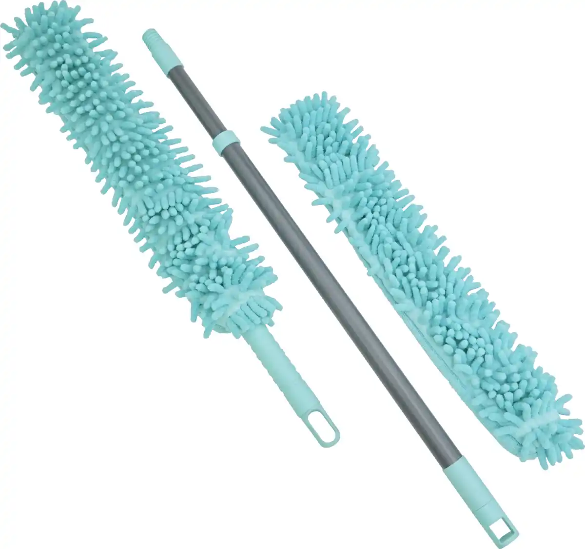 Bild 1 von IDEENWELT Teleskop-Staubwedel lang türkis