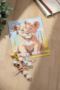 IDEENWELT Malen nach Zahlen - Löwe