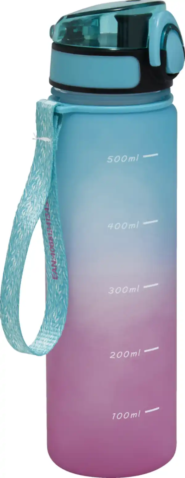 Bild 2 von IDEENWELT Sporttrinkflasche 600 ml türkis pink