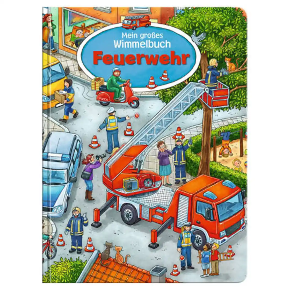 Bild 1 von Wimmelbuch, Feuerwehr