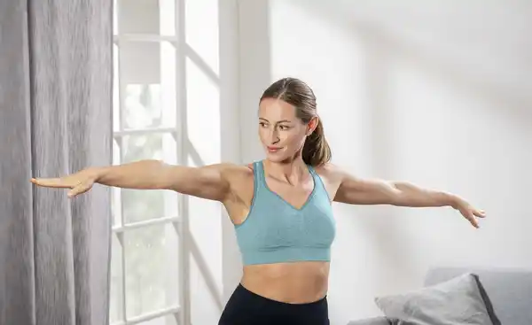 Bild 3 von IDEENWELT Sportbustier blau Gr. M