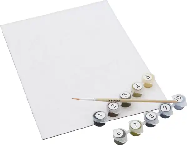 Bild 2 von IDEENWELT Malen nach Zahlen - Hund und Katze