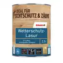 Bild 1 von toom Wetterschutz-Lasur teakfarben 2,5 l