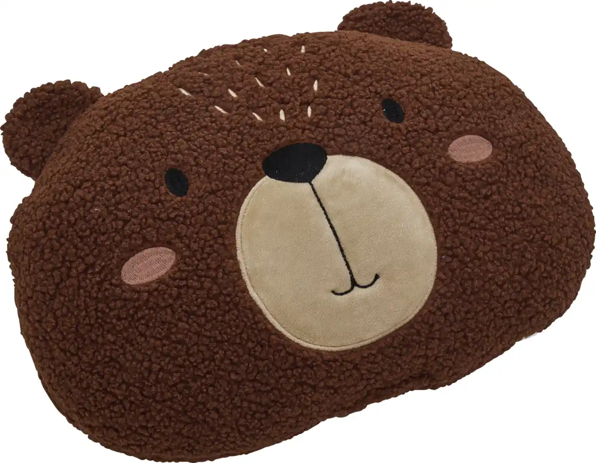 Bild 1 von IDEENWELT Teddy-Kissen Braun