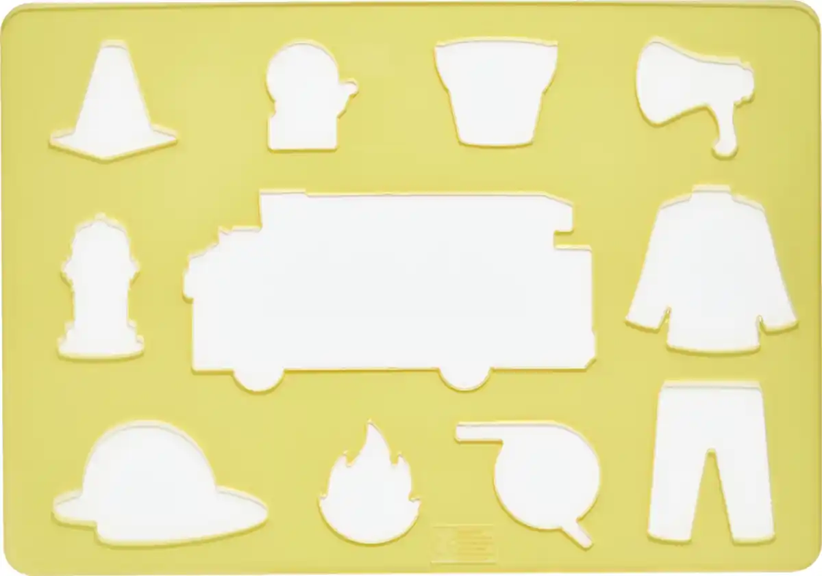 Bild 1 von IDEENWELT Schablonen-Set Fahrzeuge