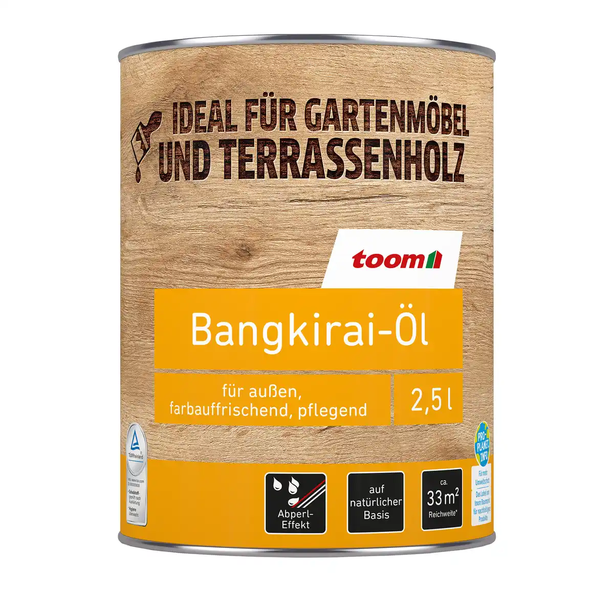 Bild 1 von toom Bangkirai-Öl transparent 2,5 l