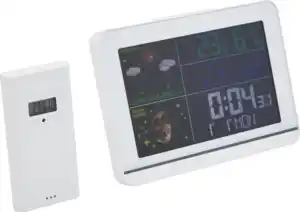IDEENWELT Funk-Wetterstation weiß