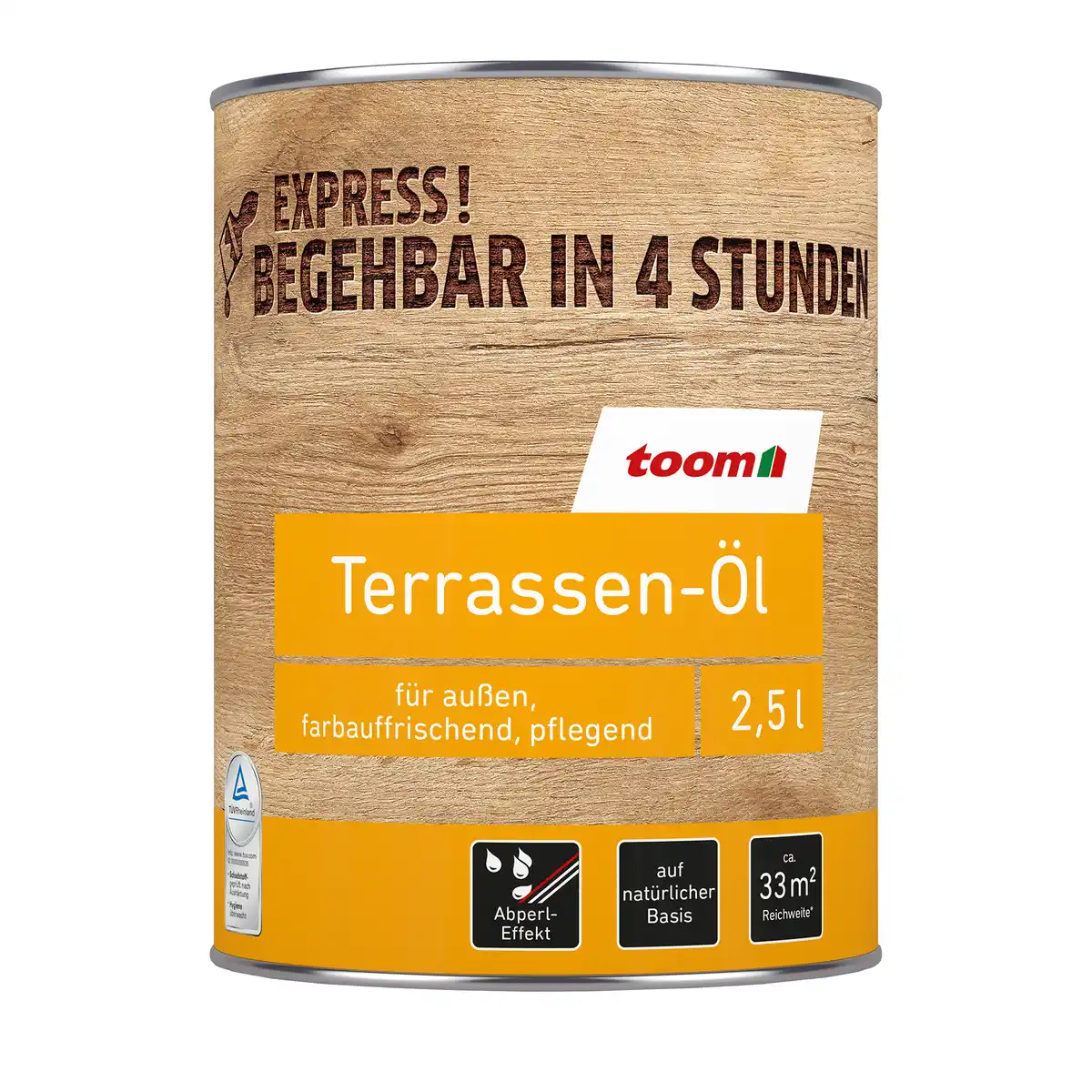 Bild 1 von toom Terrassen-Öl 'Natur' beige 2,5 l