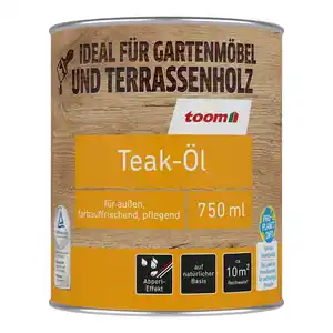 toom Teak-Öl transparent 750 ml