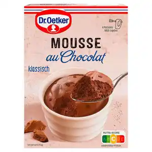 DR. OETKER Desserts, Klassische Schokoladenmousse