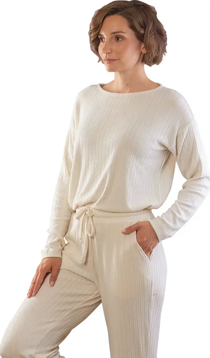 Bild 2 von IDEENWELT Strickhose vanille Gr. L