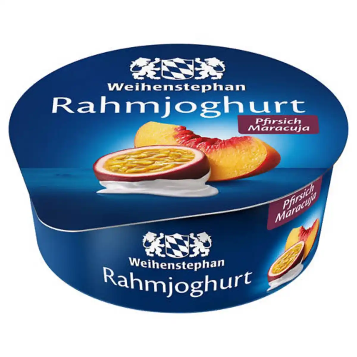 Bild 1 von WEIHENSTEPHAN Rahmjoghurt 150 g, Pfirsich-Maracuja