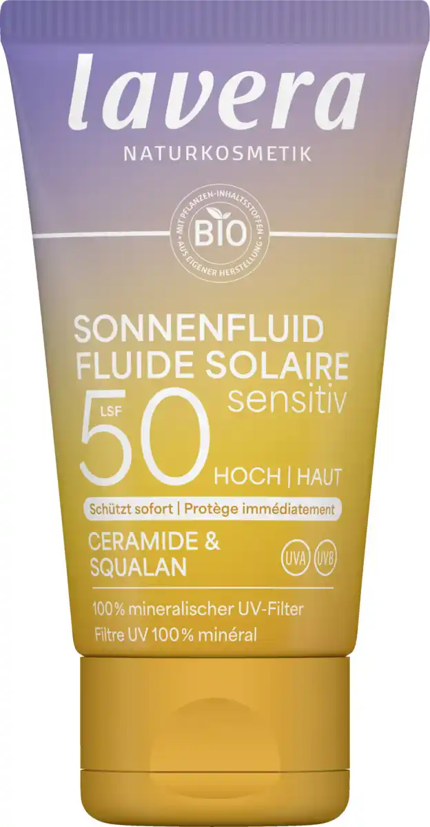 Bild 1 von lavera SONNENFLUID SENSITIV LSF 50, 40 ml