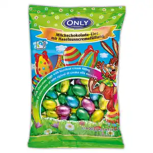 Only Milchschokolade-Eier groß oder klein